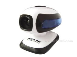 海天地QQ时光机数码摄像头 外观设计与清晰大图精彩呈现，办公用品新选择